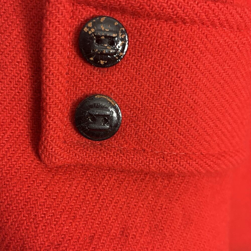 Pendleton Knockabouts Red Wool Toggle Duffle Coat… - image 10